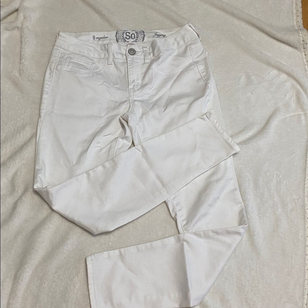 SO Classic White Jeggings